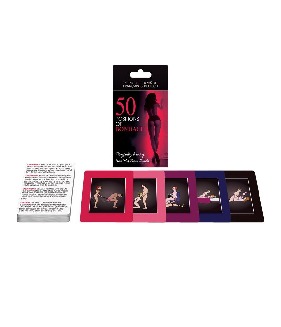 KHEPER GAMES - CARTAS 50 POSICIONES DE BONDAGE