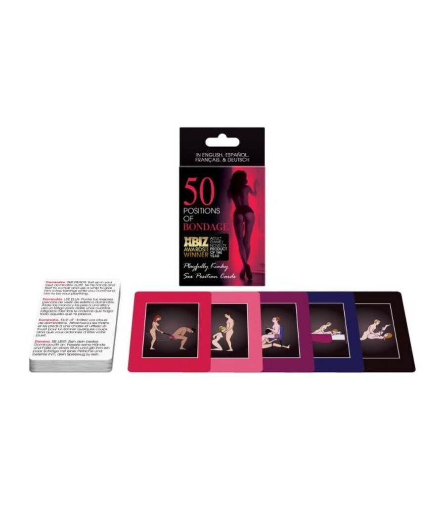 KHEPER GAMES - 50 POSIÇÕES DE CARTÕES DE BONDAGE