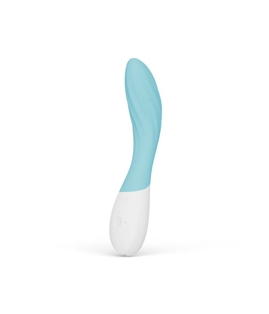 LELO - MONA TWIST VIBRADOR PARA PUNTO G RECARGABLE APP CONTROL LAVANDA TURQUESA