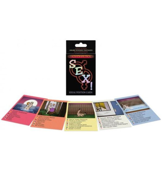 KHEPER GAMES - ADVENTUROUS SEX! CARD GAME