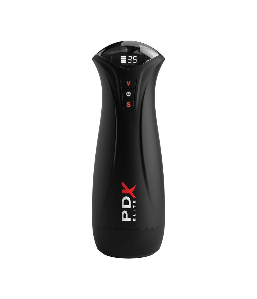 PDX ELITE - FAP-GASM CLEAR MALE MASTURBATOR WITH INTERMITTENT SUCTION