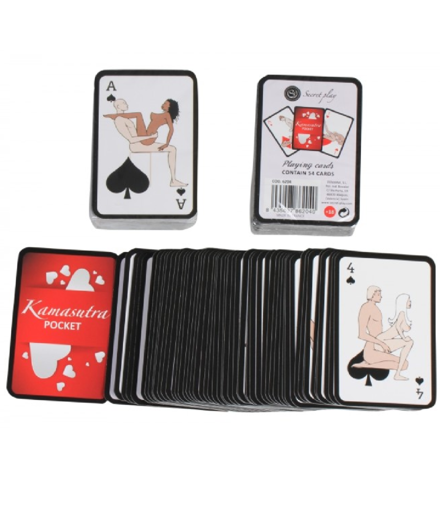 SECRETPLAY - CARTAS KAMASUTRA MINI (ES/EN/PT/IT/FR/DE)