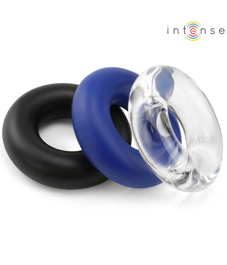 INTENSE - WICK SET DE 3 ANILLOS VARIOS COLORES