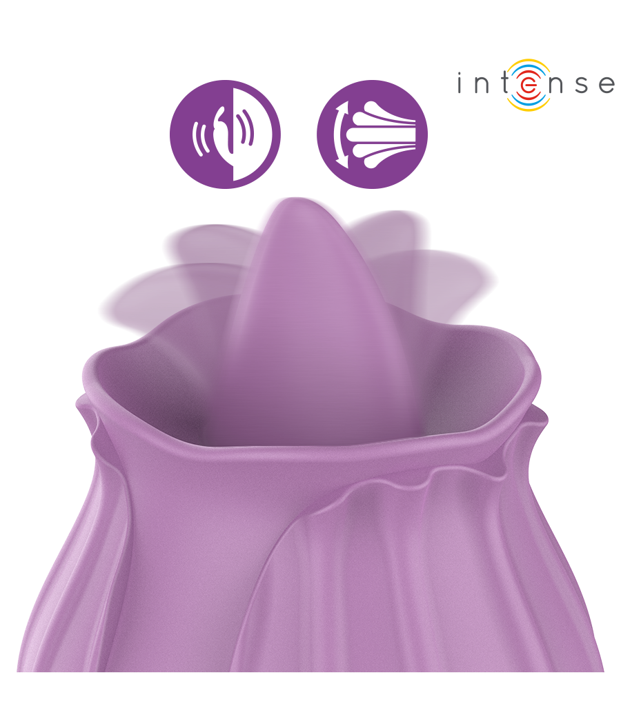 INTENSE - AZALEA BLUMENKLITORISIERUNG 10 VIBRATIONEN LILA