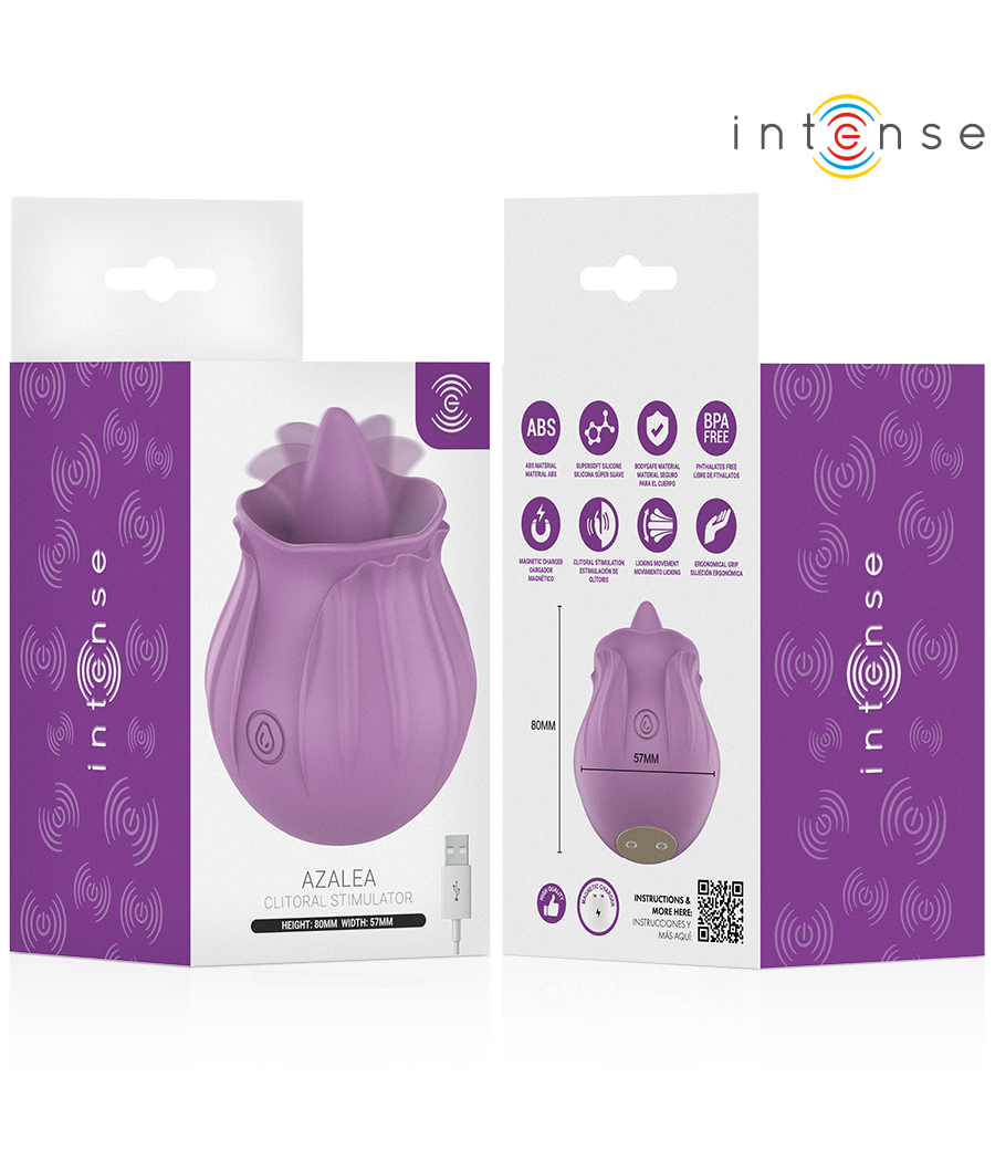 INTENSE - AZALEA FLEUR STIMULANT CLIT 10 VIBRATIONS VIOLET