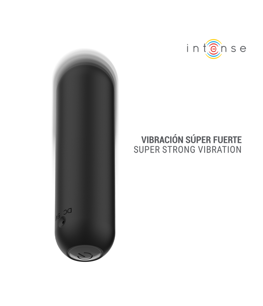 INTENSE - JUDY RECHARGEABLE VIBRATING BULLET WITH REMOTE CONTROL BLACK
