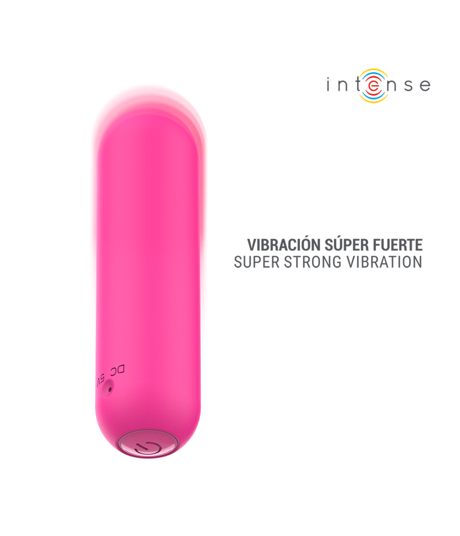 INTENSE - JUDY VIBRANTE RECHARGEABLE AVEC TÉLÉCOMMANDE ROSE