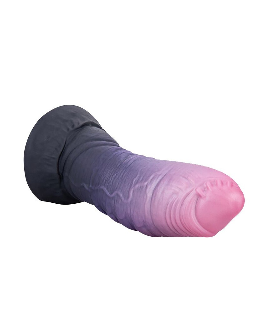 POWER MONSTERS – SCHRECKLICHER TEUFEL, ZWEIFARBIGER FANTASIE-SILIKONDILDO, 24 CM Ø 6 CM