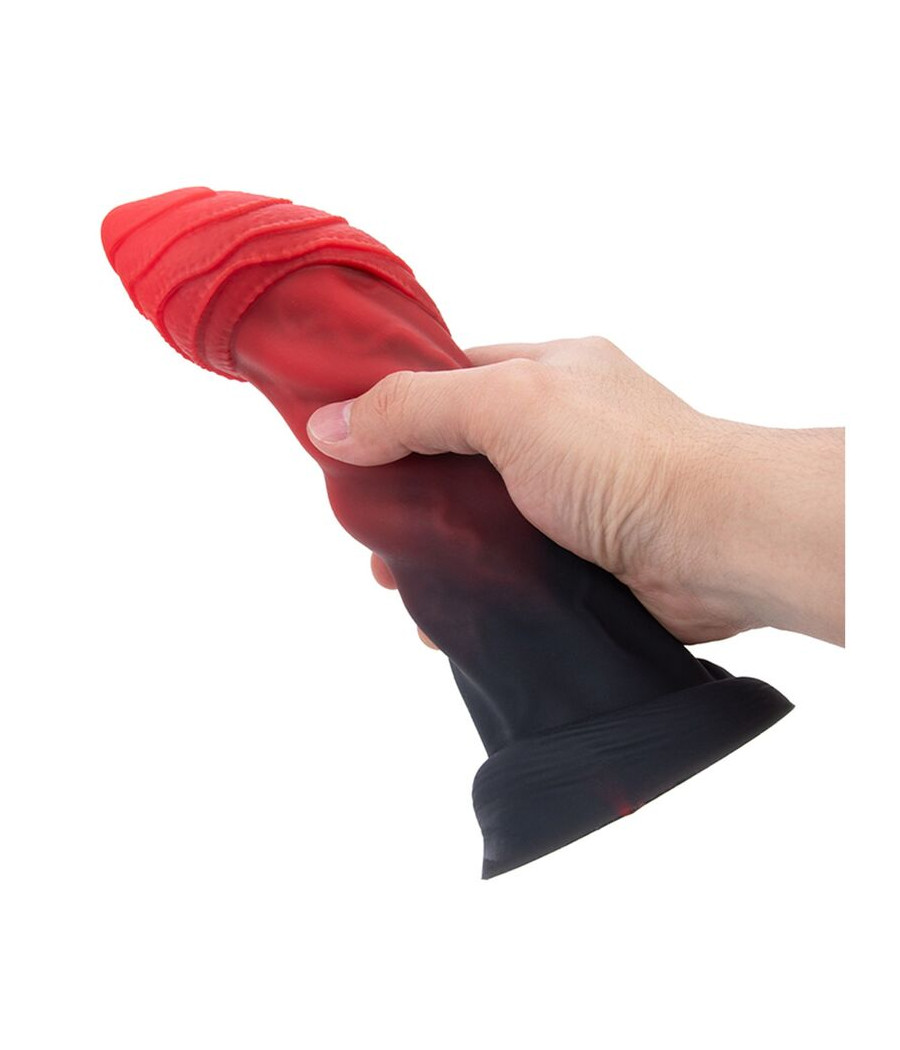 POWER MONSTERS - INFERNAL GOLIATH BICOLOR FANTASY SILICONE DILDO 25 CM Ø 6 CM