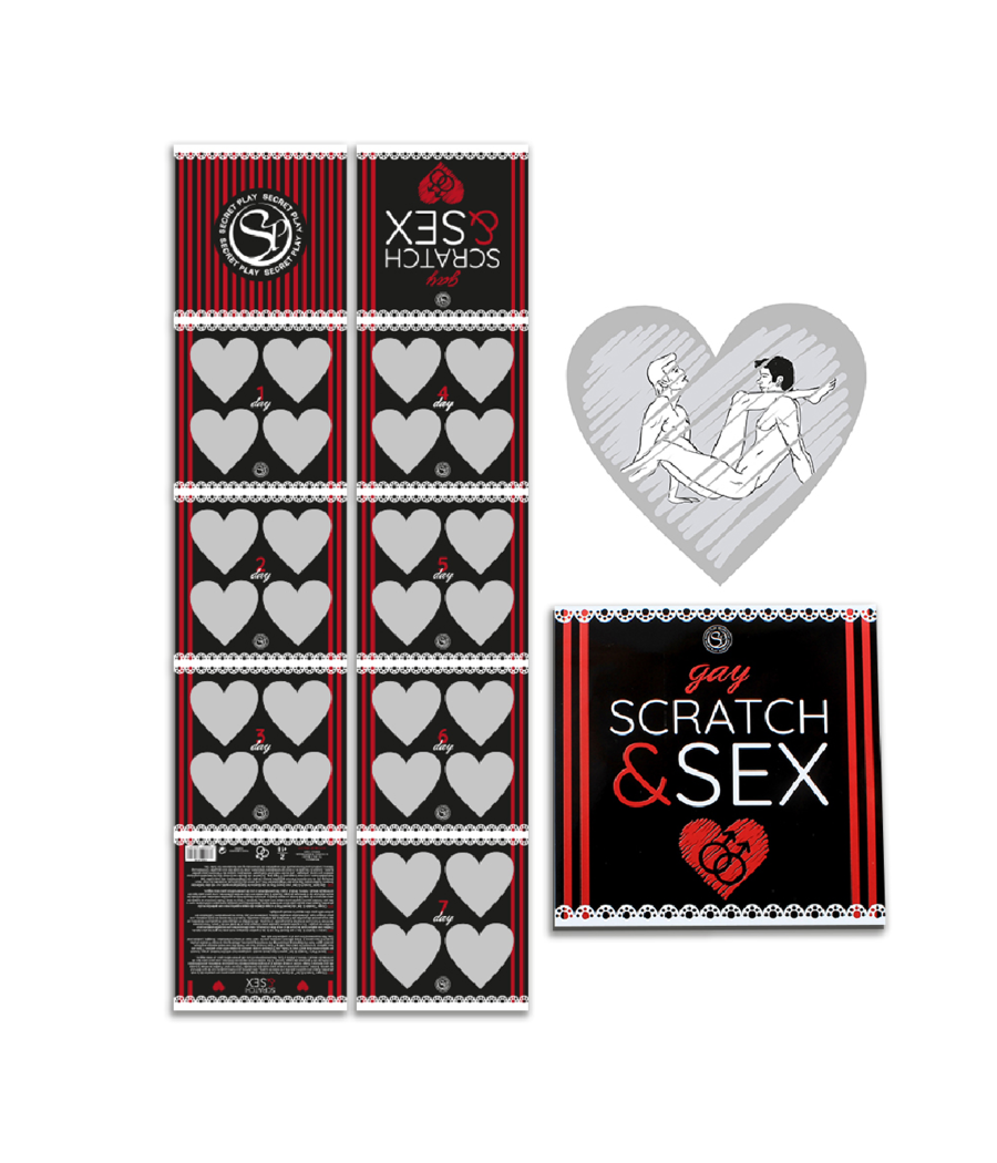 SECRETPLAY - SCRATCH & SEX GAY COUPLES GAME (ES/EN/FR/PT/DE)