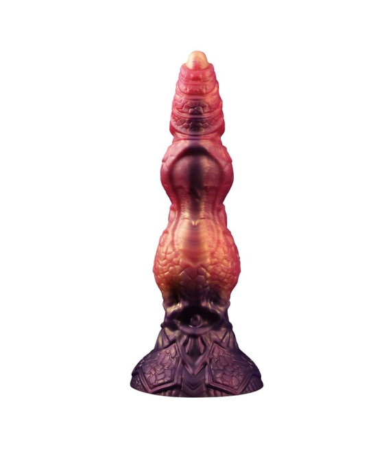 POWER MONSTERS - SAVAGE BEASTLORD TRICOLOR FANTASY GODEMICHET EN SILICONE 24 CM Ø 5 CM