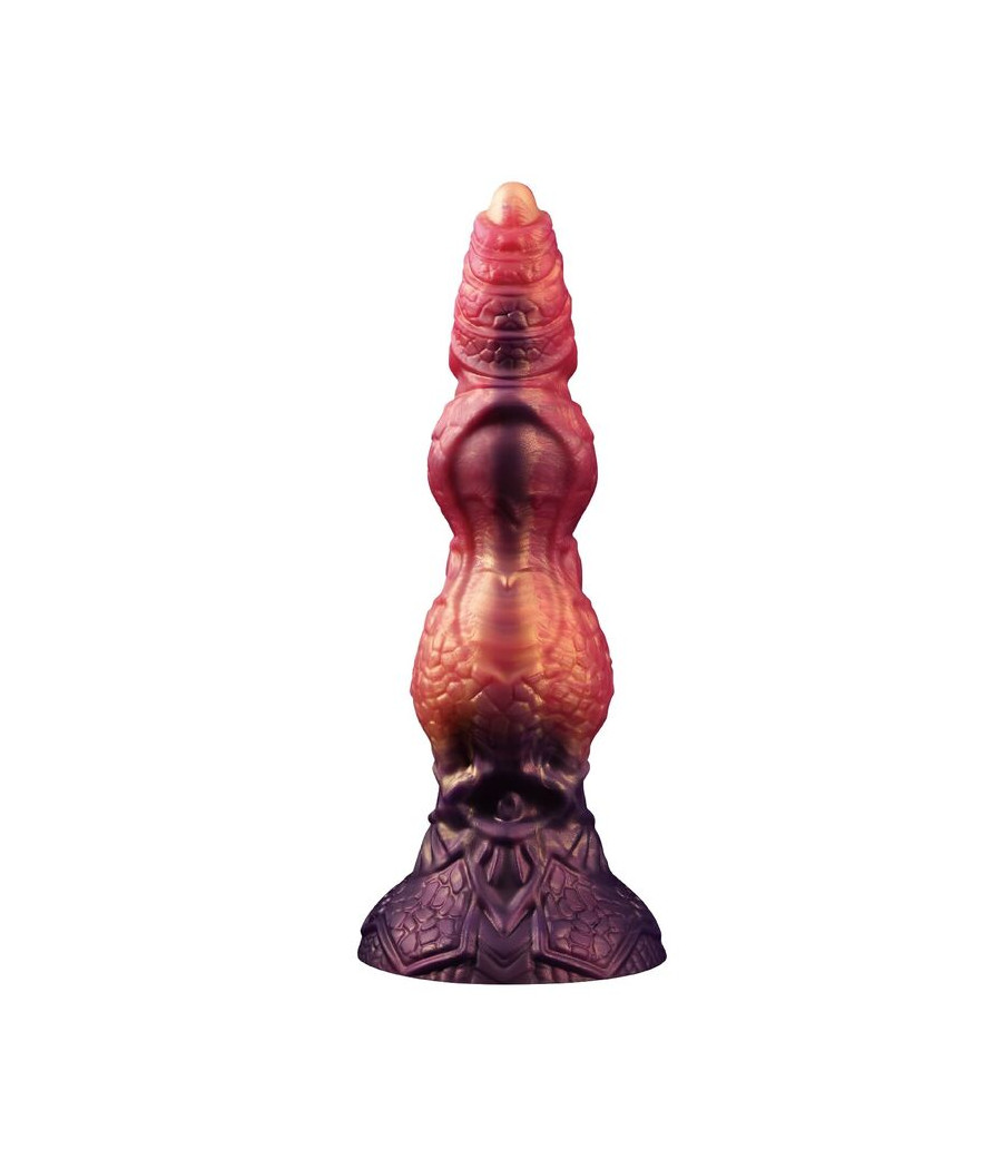 POWER MONSTERS - SAVAGE BEASTLORD TRICOLOR FANTASY SILICONE DILDO 24 CM Ø 5 CM