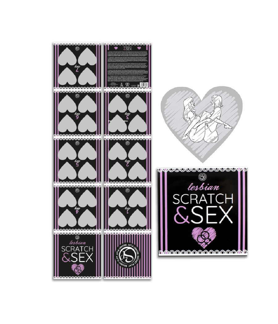 SECRETPLAY - SCRATCH & SEXSPIEL FÜR PAARE LESBISCHE STELLUNGEN (ES/EN/FR/PT/DE)