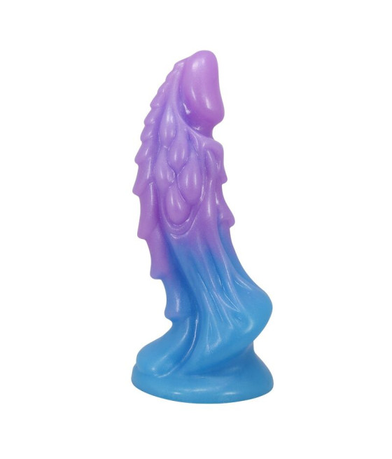 POWER MONSTERS - DILDO REALISTA ATLANTEANS COM VENTOSA 19 CM Ø 5 CM AZUL E ROXO