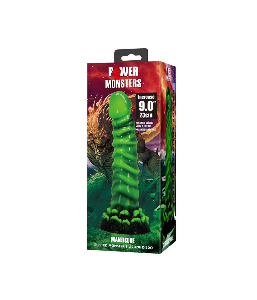 POWER MONSTERS - MANTICORE FANTASY DILDO DE SILICONE 23 CM Ø 5 CM