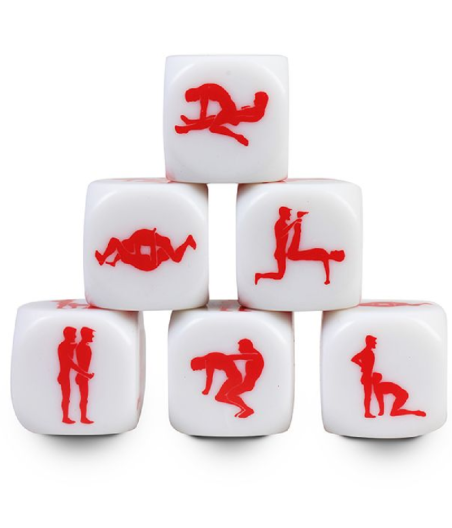 SECRETPLAY - WÜRFEL KAMASUTRA GAY 25 MM