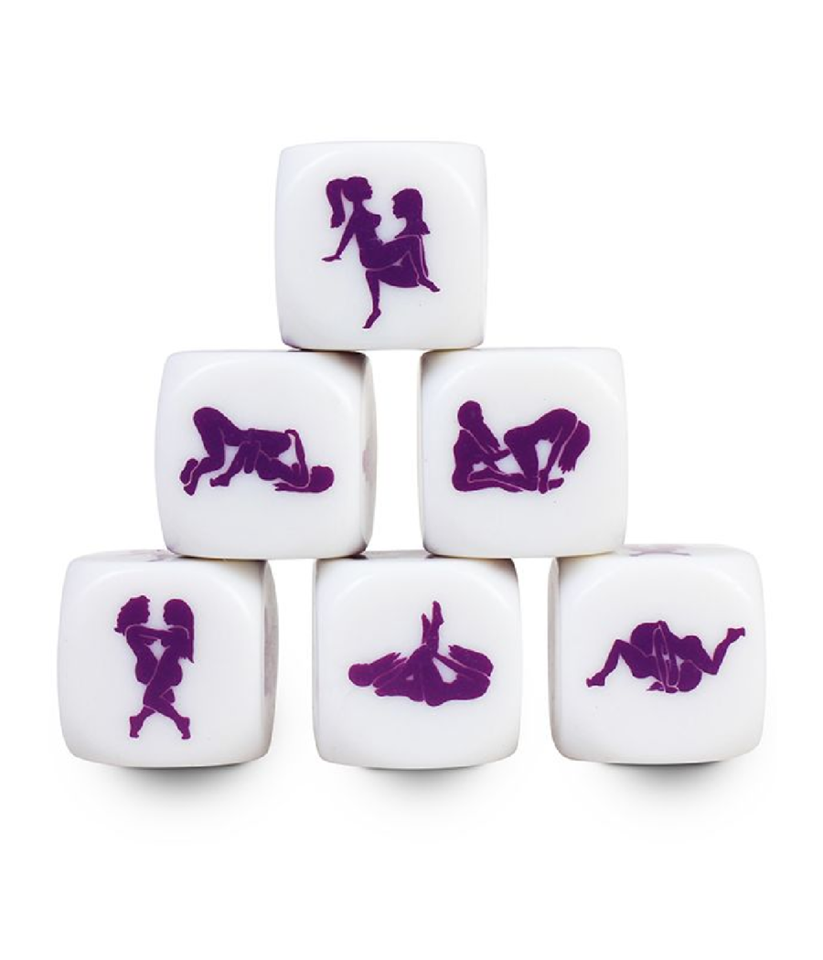 SECRETPLAY - DICE KAMASUTRA LESBIAN 25 MM