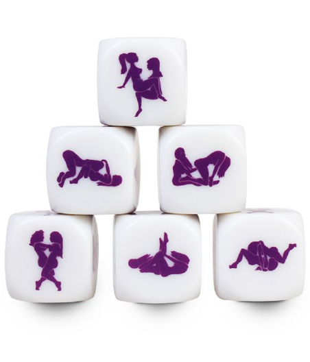 SECRETPLAY - DICE KAMASUTRA LESBIAN 25 MM