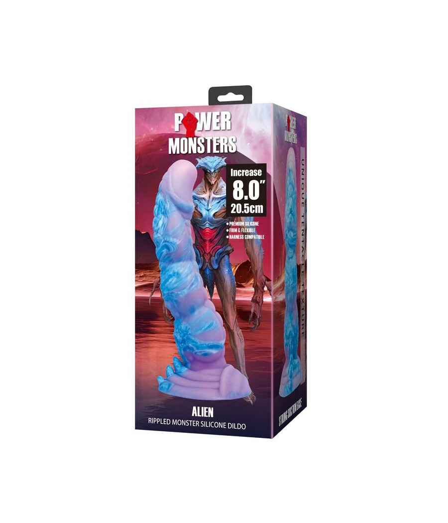 POWER MONSTERS - ALIEN DILDO 20,5 CM Ø 4,8 CM
