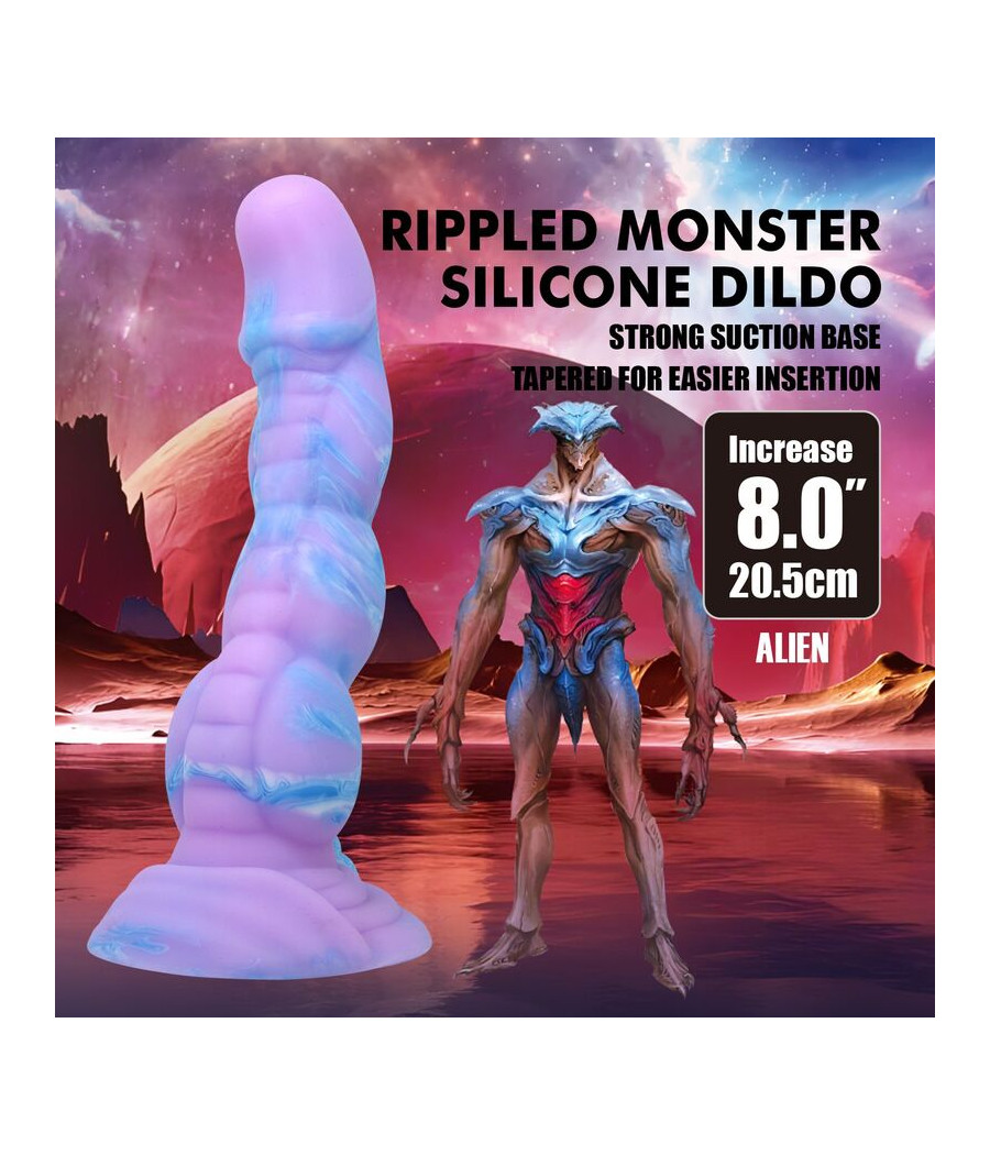 POWER MONSTERS - ALIEN DILDO 20,5 CM Ø 4,8 CM