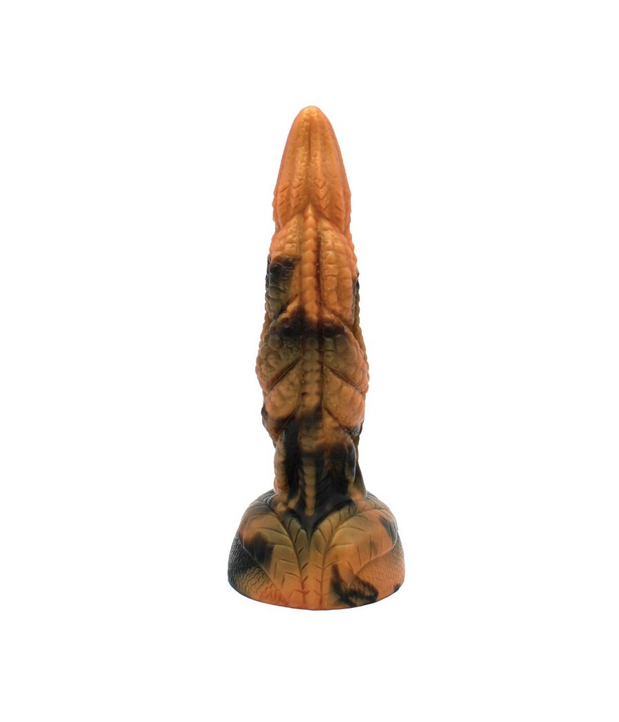 POWER MONSTERS - DILDO DE SILICONE FANTASIA TIRANOSSAURO BICOLOR 20,5 CM Ø 5 CM
