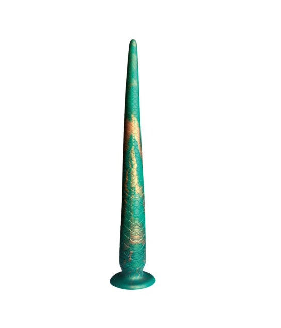 POWER MONSTERS - WILDWYRM TAIL BICOLOR FANTASY SILICONE DILDO 47 CM Ø 4 CM