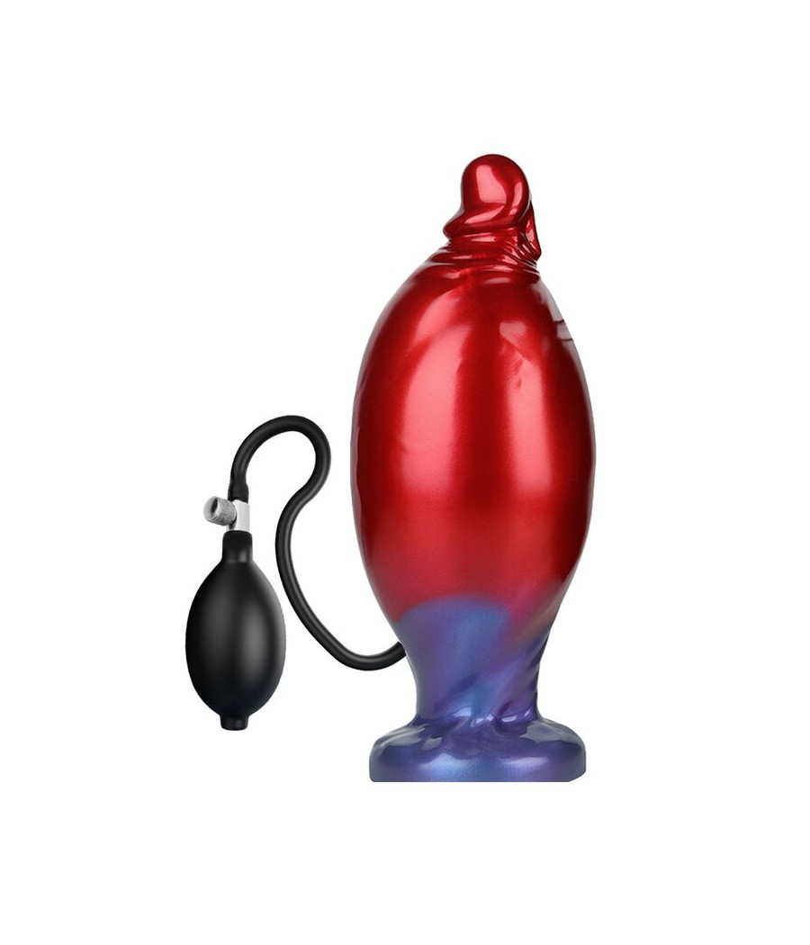POWER MONSTERS - SHADOW BEHEMOTH BICOLOR DILDO DE SILICONE FANTASIA 22 CM Ø 5 CM