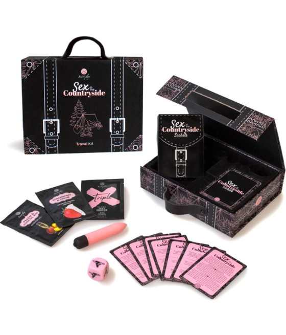 SECRETPLAY - KIT DA VIAGGIO SESSO IN CAMPAGNA (ES/EN/DE/FR/NL/PT)