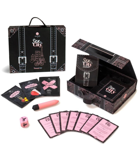 SECRETPLAY - KIT DE VIAGEM SEXO NA CIDADE (ES/EN/DE/FR/NL/PT)