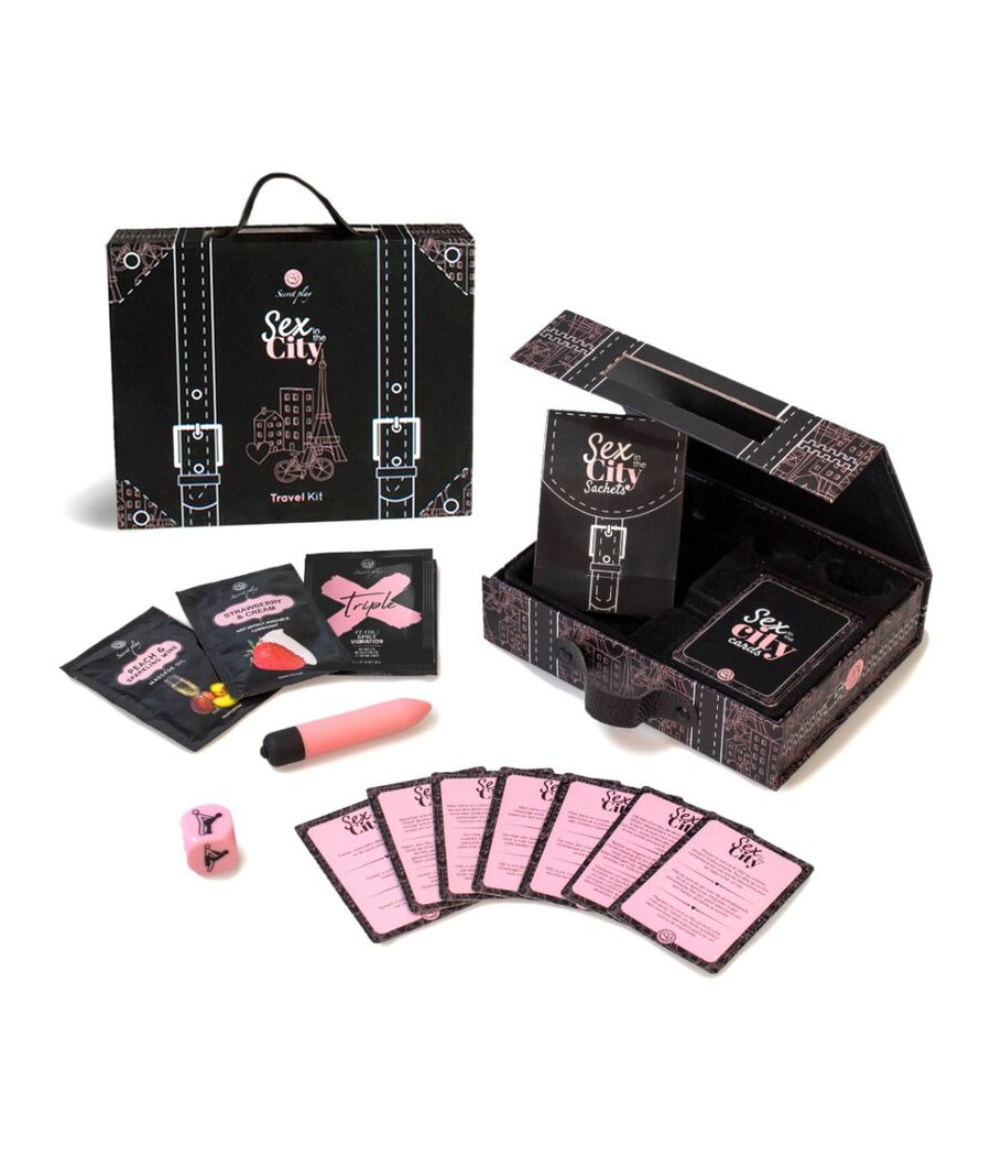 SECRETPLAY - KIT DE VOYAGE SEXE DANS LA VILLE (ES/EN/DE/FR/NL/PT)