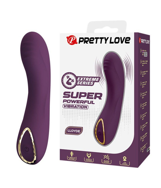 PRETTY LOVE - VIBRATEUR RECHARGEABLE LLOYDE 10 FONCTIONS VIOLET
