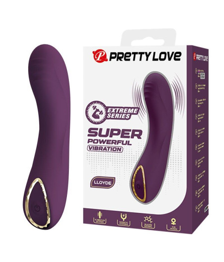 PRETTY LOVE - LLOYDE VIBRADOR RECARGABLE 10 FUNCIONES MORADO