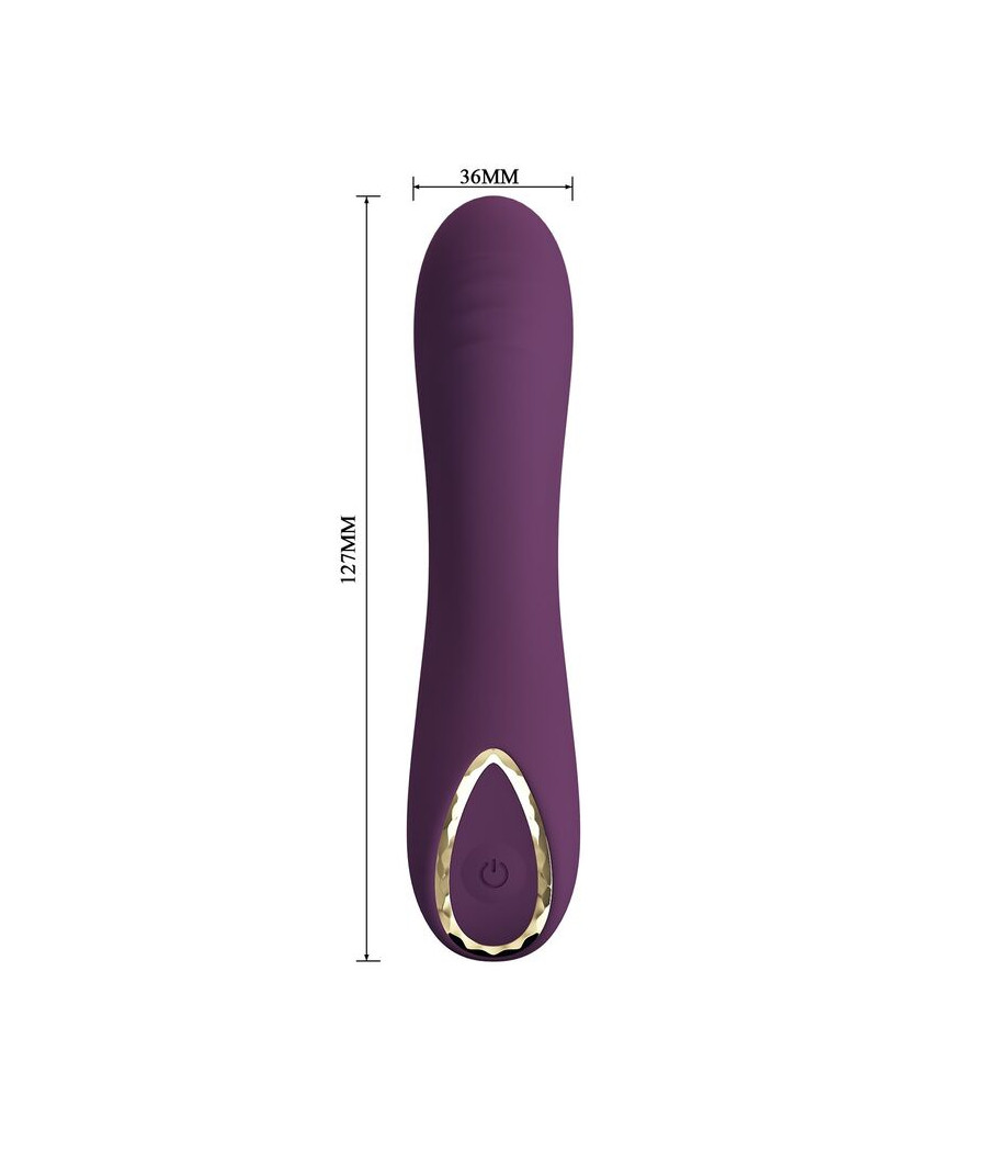 PRETTY LOVE - LLOYDE RECHARGEABLE VIBRATOR 10 FUNCTIONS PURPLE
