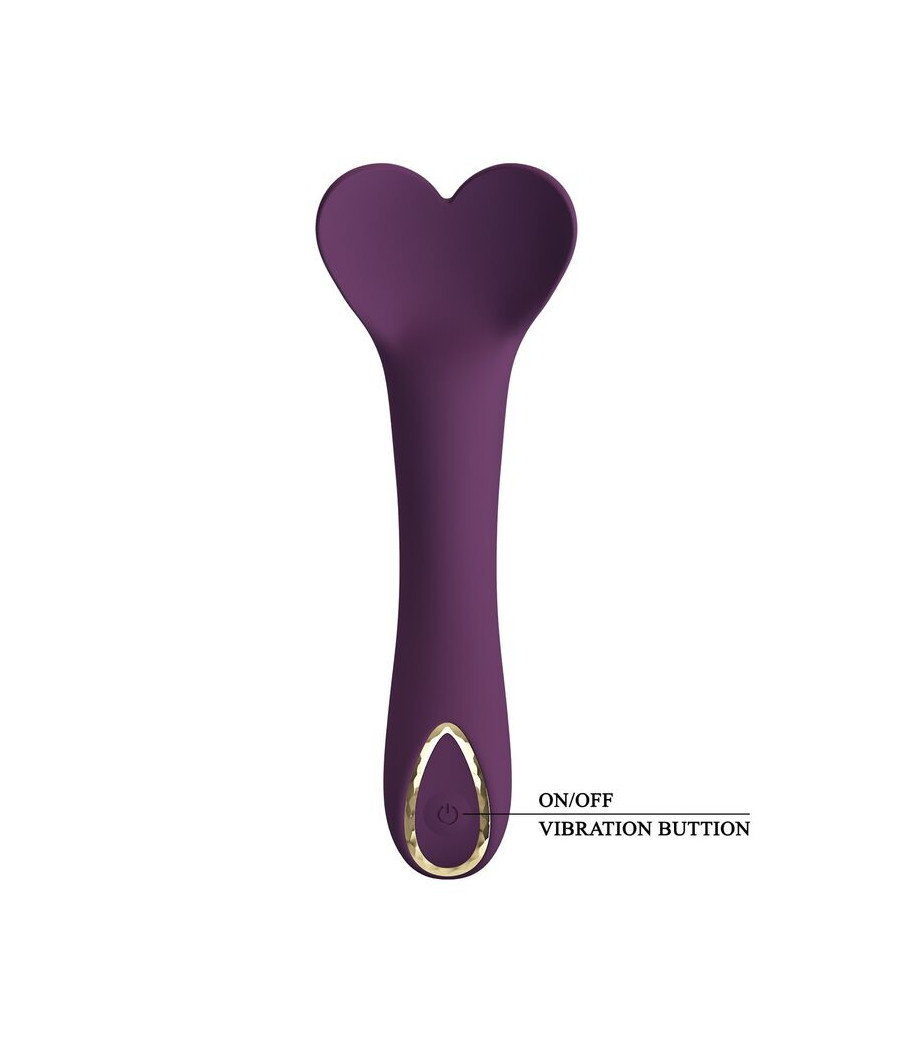 PRETTY LOVE - VIBRADOR RECARREGÁVEL KENYELL COM 10 FUNÇÕES - ROXO