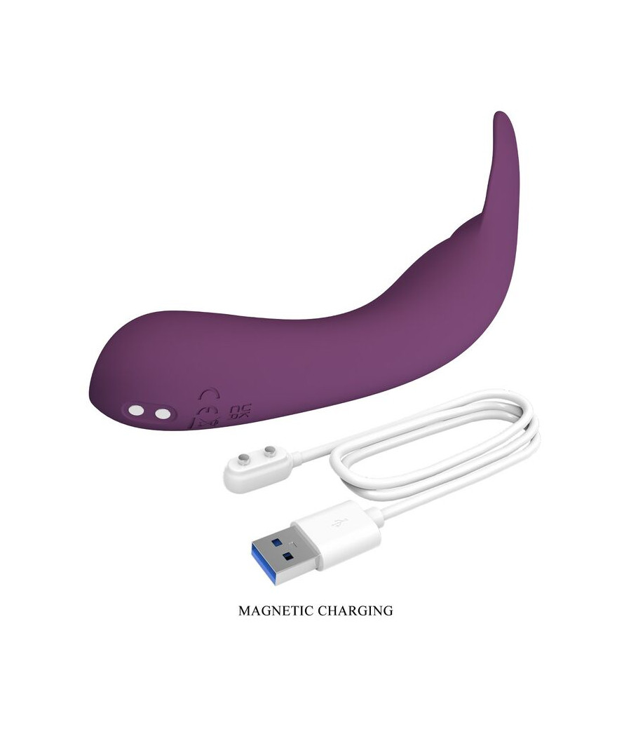 PRETTY LOVE - VIBRATORE RICARICABILE KENYELL 10 FUNZIONI VIOLA