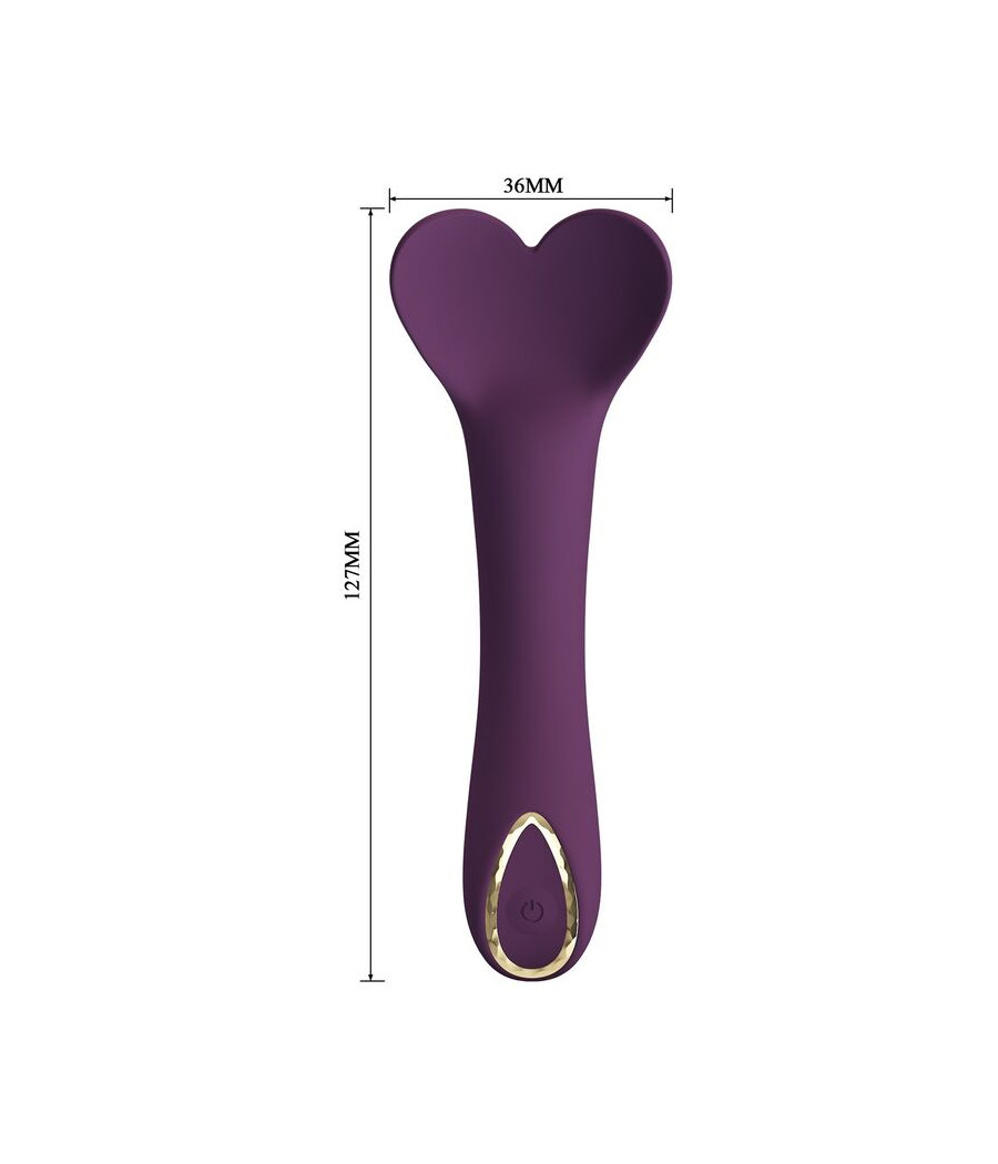 PRETTY LOVE - KENYELL RECHARGEABLE VIBRATOR 10 FUNCTIONS PURPLE