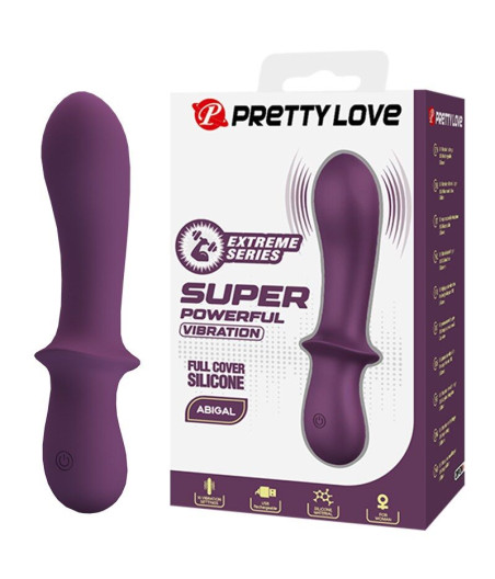 PRETTY LOVE - ABIGAIL RECHARGEABLE VIBRATOR 10 FUNCTIONS PURPLE