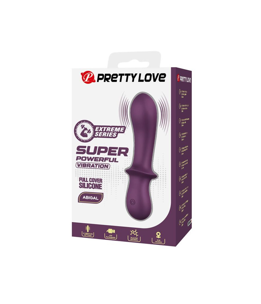 PRETTY LOVE - VIBRADOR RECARREGÁVEL ABIGAIL COM 10 FUNÇÕES - ROXO