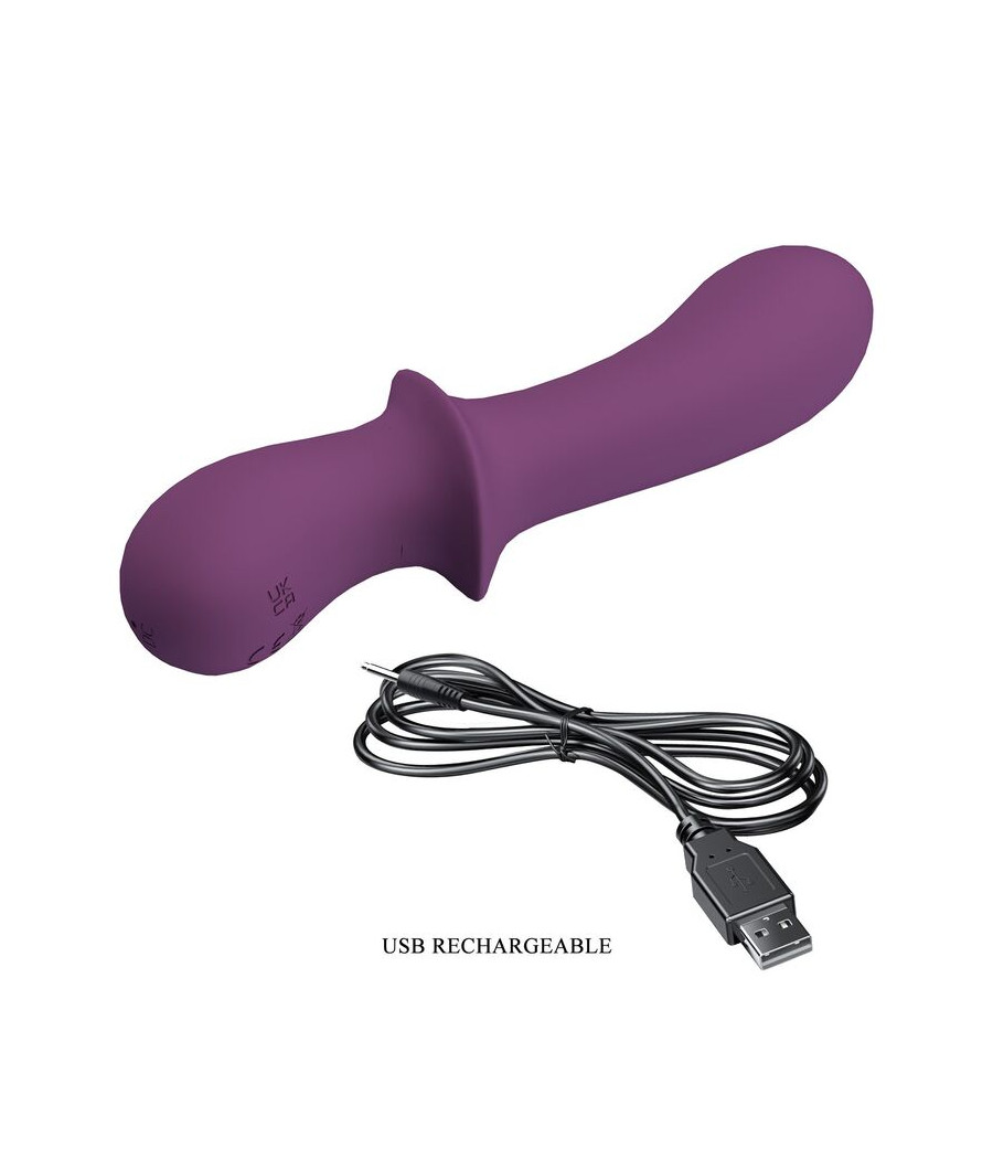 PRETTY LOVE - ABIGAIL VIBRADOR RECARGABLE 10 FUNCIONES MORADO