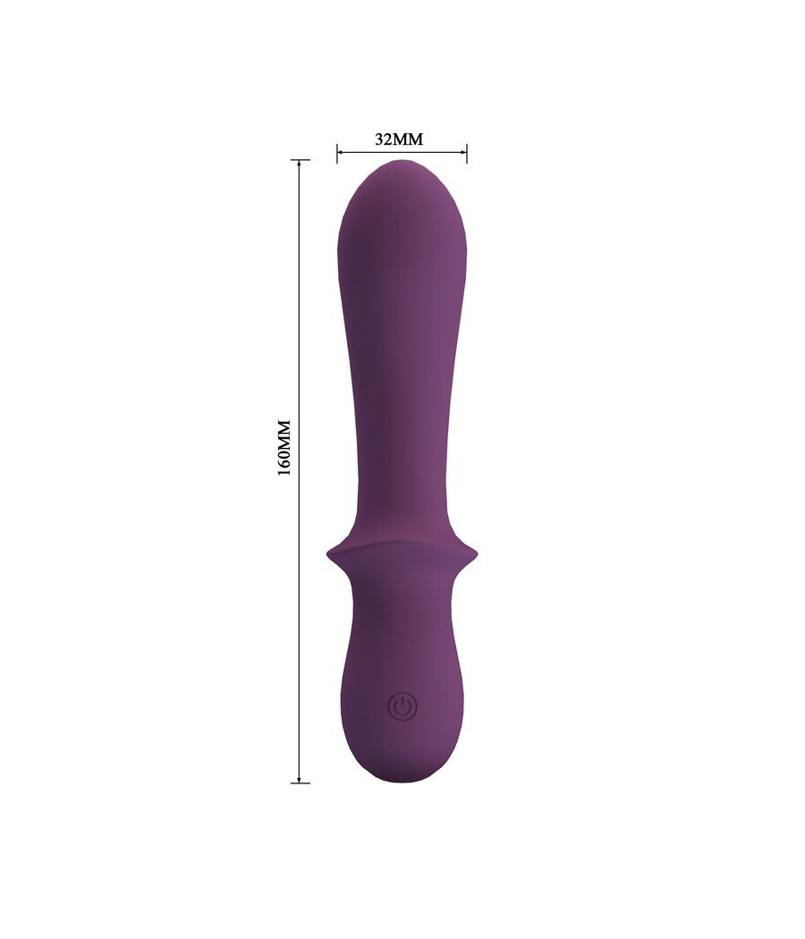 PRETTY LOVE - ABIGAIL VIBRADOR RECARGABLE 10 FUNCIONES MORADO