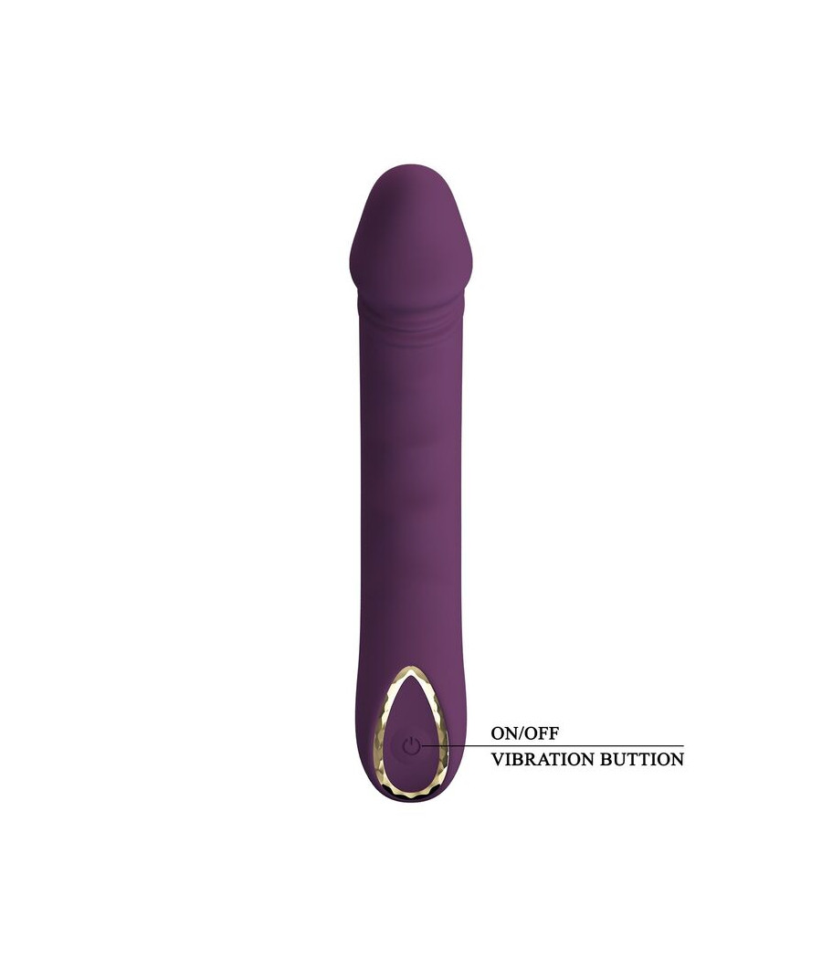 PRETTY LOVE - AMARA RECHARGEABLE VIBRATOR 10 FUNCTIONS PURPLE