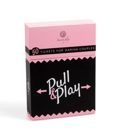 SECRETPLAY - JEU DE CARTES PULL & PLAY (ES/EN/DE/FR/NL/PT/IT)