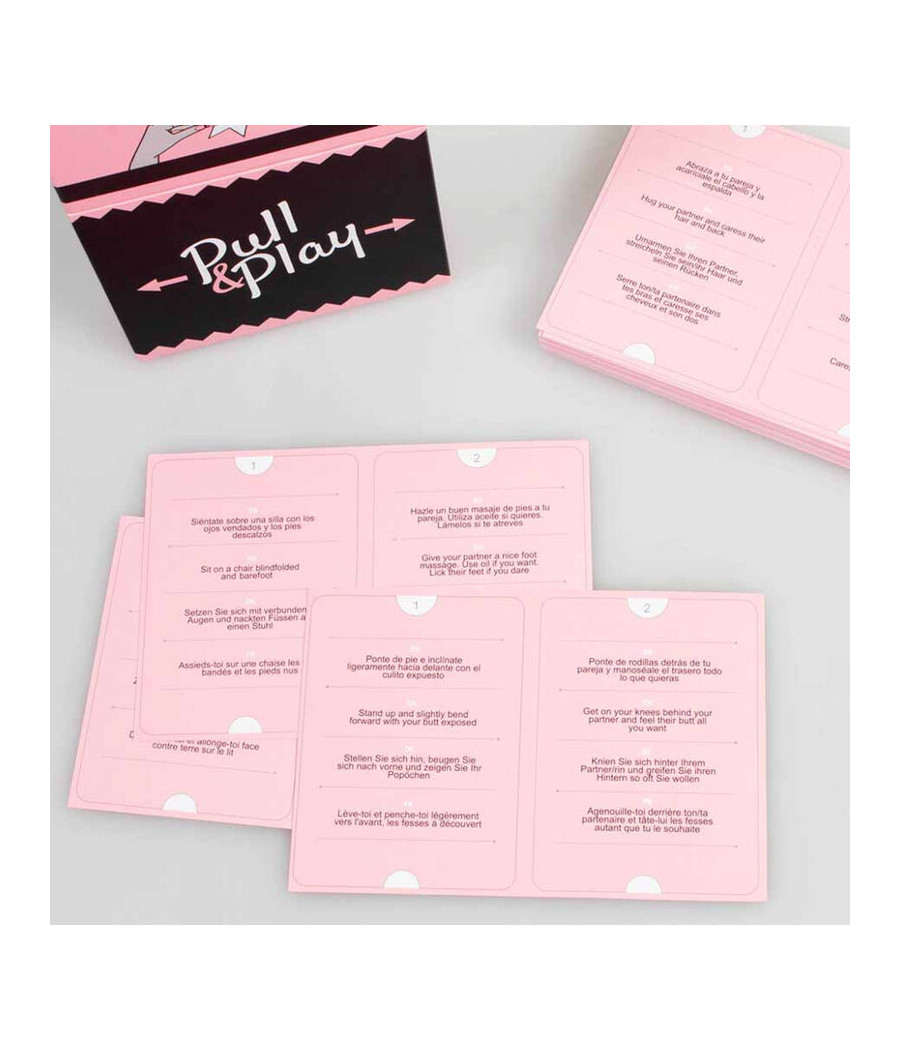 SECRETPLAY - PULL & PLAY CARD GAME (ES/EN/DE/FR/NL/PT/IT)