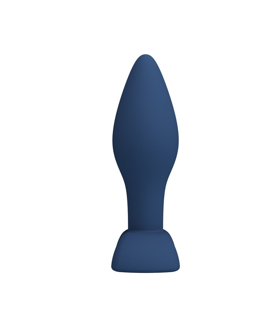 MR PLAY - TAPERED SILICONE ANAL PLUG BLUE M