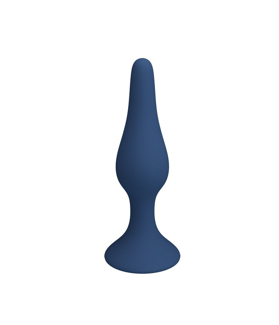 MR PLAY - TAPERED SILICONE ANAL PLUG BLUE XL