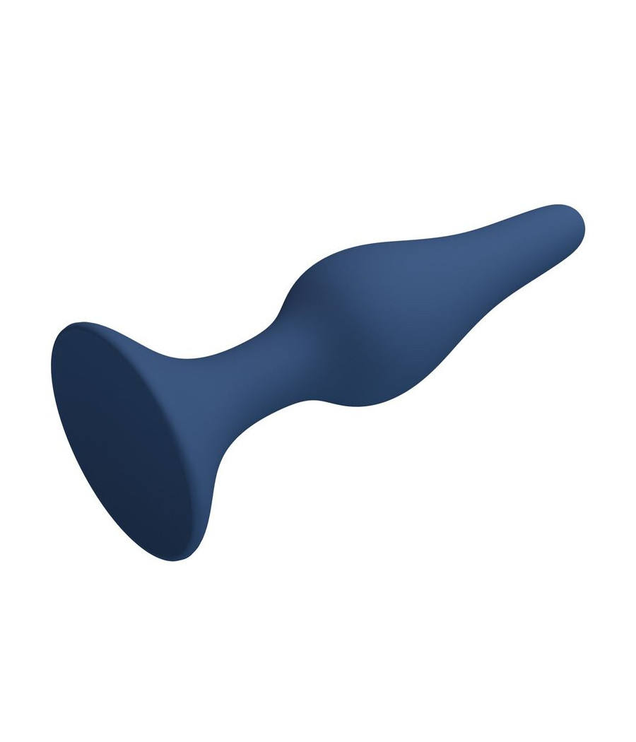 MR PLAY - TAPERED SILICONE ANAL PLUG BLUE XL