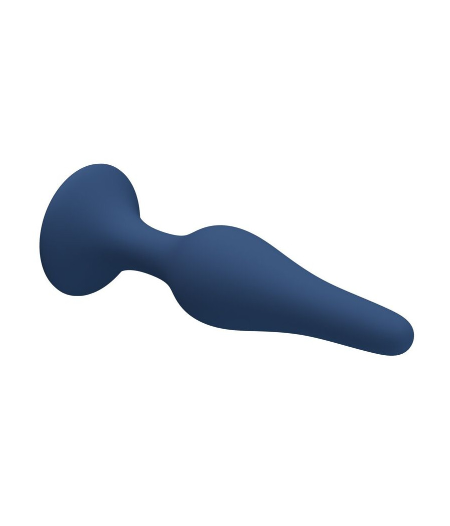 MR PLAY - TAPERED SILICONE ANAL PLUG BLUE XL
