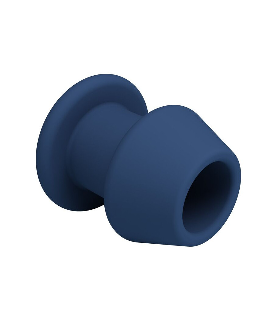 MR PLAY - JACK BLUE SILIKON-HOLZ-ANALPLUG GRÖSSE M