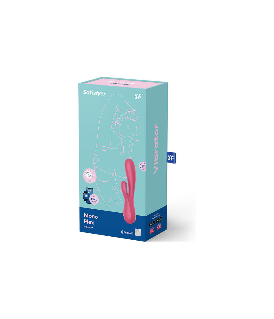 SATISFYER - MONO FLEX ROJO CON APP