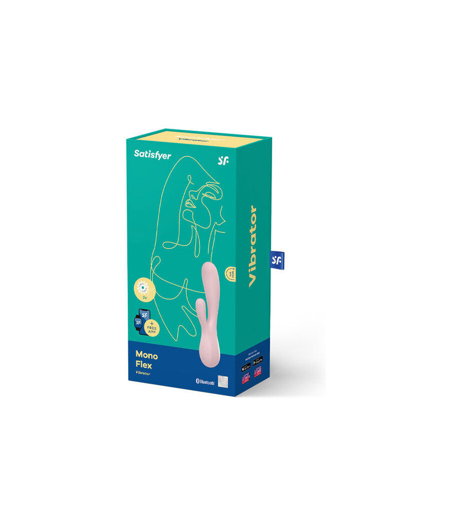 SATISFYER - MONO FLEX ROSA CON APP